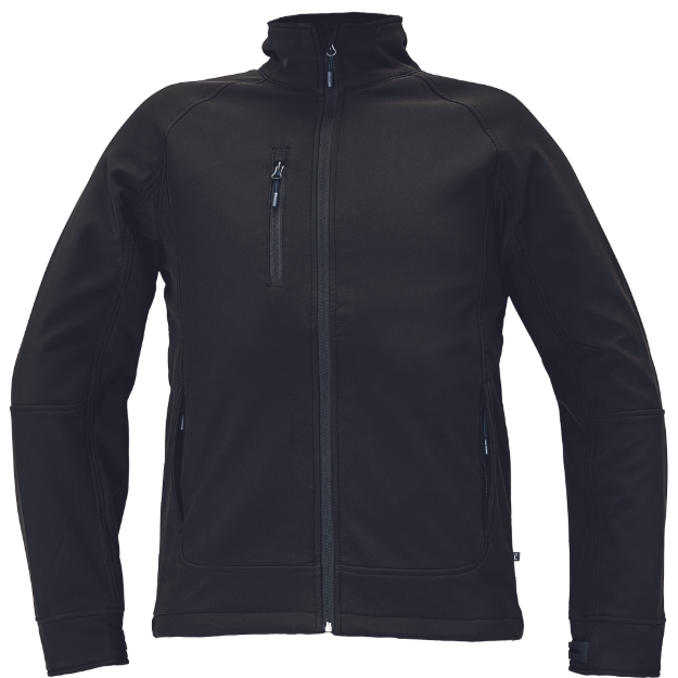 Obrázek z Cerva CHITRA Pánská softshellová bunda černá 