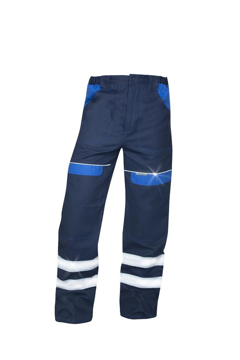 Obrázek ARDON®COOL TREND Reflexní kalhoty do pasu tmavě modrá- světle modrá