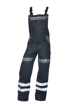 Obrázek ARDON®COOL TREND Reflexní kalhoty s laclem černé