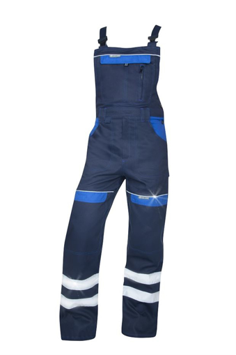 Obrázek z ARDON®COOL TREND Reflexní kalhoty s laclem tmavě modré- světle modré 