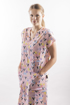 Obrázek z REFLI Dámské zdravotnické šaty, vzor: čáp růžový 