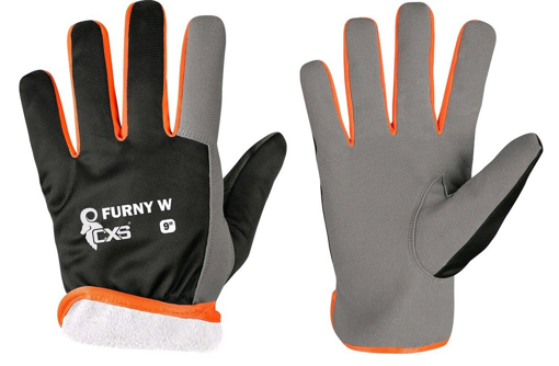 Obrázek z CXS FURNY W Pracovní kombinované rukavice zimní 