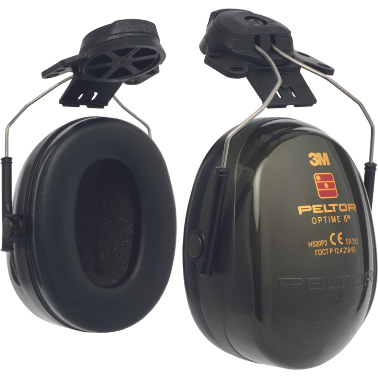Obrázek z 3M Peltor H520P3E-410-GQ OPTIME II SNR 30 dB Chrániče sluchu 