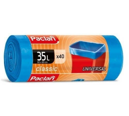 Obrázek PACLAN CLASSIC 35L pytle na odpad 40ks/role