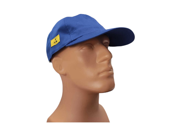 Obrázek z Cleantex ESD Kšiltovka středně modrá 