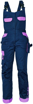 Obrázek z CRV YOWIE Dámské pracovní kalhoty s laclem navy 