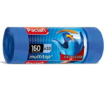 Obrázek PACLAN MULTITOP 160L Pytle do koše, 10ks/role