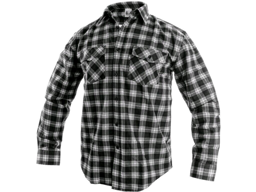 Obrázek z CXS TOM Pánská košile šedo-černá 