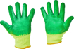 Obrázek z FF DIPPER LIGHT HS-04-002 Pracovní rukavice zelené - 120 Párů 