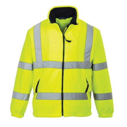 Obrázek Portwest F300 HiVis fleece s podšívkou ze siťoviny žlutá