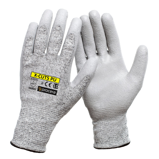 Obrázek z Procera X-CUT5 PU Pracovní protipořezové rukavice 