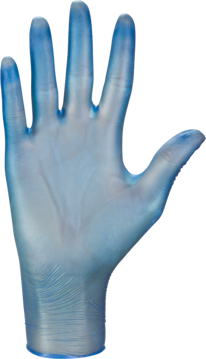 Obrázek MERCATOR® simple vinyl (PF blue ) jednorázové rukavice
