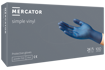 Obrázek z MERCATOR® simple vinyl (PF blue ) jednorázové rukavice 