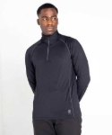 Obrázek z DARE2B Elite/Edit DPL003 Elastická mikina s 1/4 zipem černá 