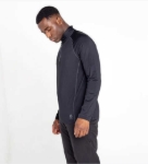 Obrázek z DARE2B Elite/Edit DPL003 Elastická mikina s 1/4 zipem černá 