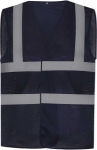 Obrázek z YOKO Hi-Vis síťovaná bezpečnostní vesta navy 