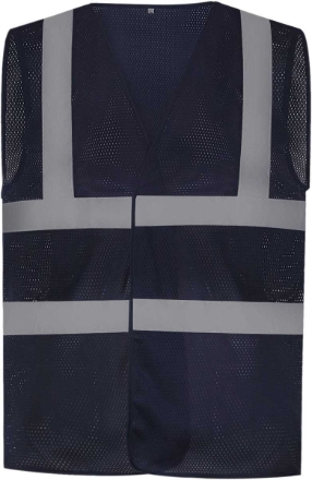 Obrázek YOKO Hi-Vis síťovaná bezpečnostní vesta navy