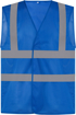 Obrázek z YOKO Hi-Vis síťovaná bezpečnostní vesta royal blue 