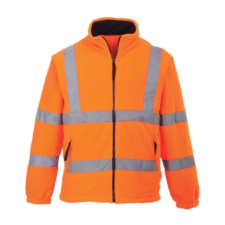 Obrázek Portwest F300 HiVis fleece s podšívkou ze siťoviny oranžová