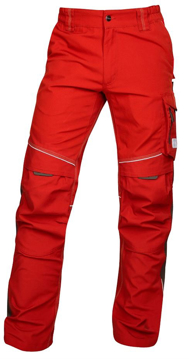 Obrázek ARDON®URBAN+ Pracovní kalhoty do pasu jasně červené zkrácené