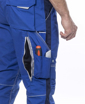 Obrázek z ARDON®URBAN+ Pracovní kalhoty do pasu středně modré zkrácené 