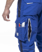 Obrázek z ARDON®URBAN+ Pracovní kalhoty do pasu středně modré zkrácené 