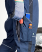 Obrázek z ARDON®URBAN+ Pracovní kalhoty do pasu tmavě modré zkrácené 