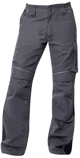 Obrázek z ARDON®URBAN+ Pracovní kalhoty do pasu tmavě šedé zkrácené 