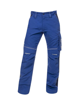 Obrázek ARDON®URBAN+ Pracovní kalhoty do pasu středně modré zkrácené
