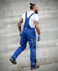 Obrázek z ARDON®URBAN+ Pracovní kalhoty s laclem středně modré 