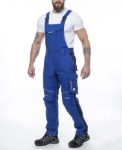 Obrázek z ARDON®URBAN+ Pracovní kalhoty s laclem středně modré 