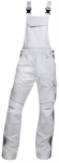 Obrázek z ARDON®URBAN+ Pracovní kalhoty s laclem zkrácené bílé 