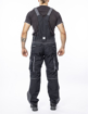 Obrázek z ARDON®URBAN+ Pracovní kalhoty s laclem černé zkrácené 