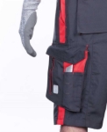 Obrázek z ARDON®NEON Pracovní šortky šedo-červené 