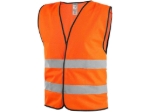 Obrázek z Reflexní vesta oranžová + LOGO: POŘADATEL 
