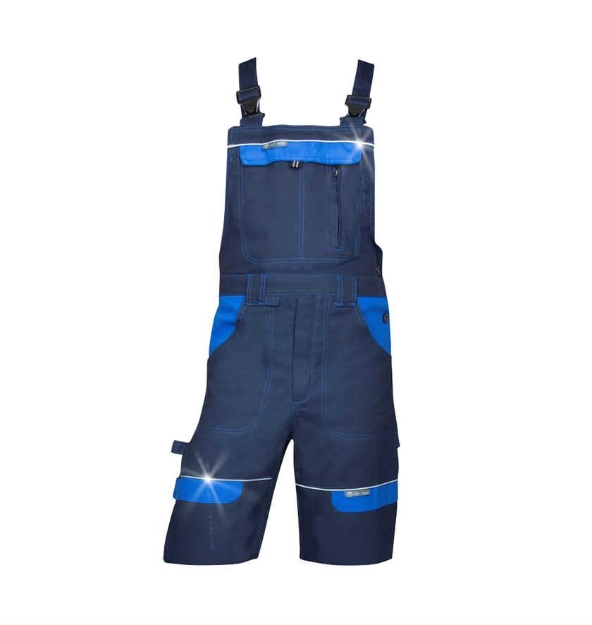 Obrázek z ARDON®COOL TREND Pracovní kraťasy s laclem tmavě modré 