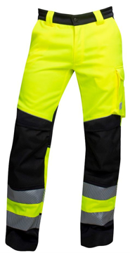 Obrázek ARDON®SIGNAL+ Pracovní kalhoty do pasu žluto-černé