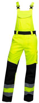 Obrázek ARDON®SIGNAL+ Pracovní kalhoty s laclem žluto-černé