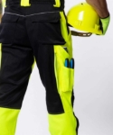 Obrázek z ARDON®SIGNAL+ Pracovní kalhoty s laclem žluto-černé 