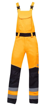 Obrázek ARDON®SIGNAL+ Pracovní kalhoty s laclem oranžovo-černé