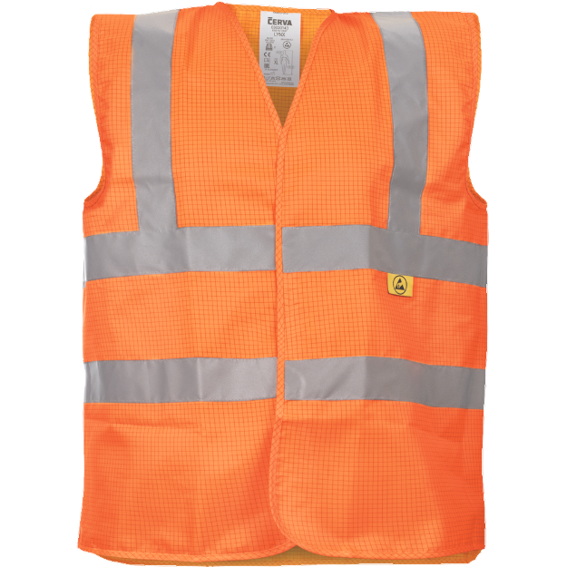 Obrázek z Cerva LYNX ESD vesta oranžová 