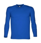 Obrázek z ARDON®CUBA Tričko s dlouhým rukávem středně modré royal 