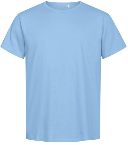 Obrázek z Promodoro Pánské tričko bio premium light blue 