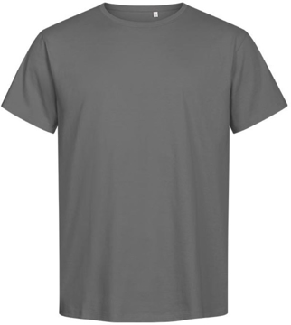 Obrázek Promodoro Pánské tričko bio premium steel grey