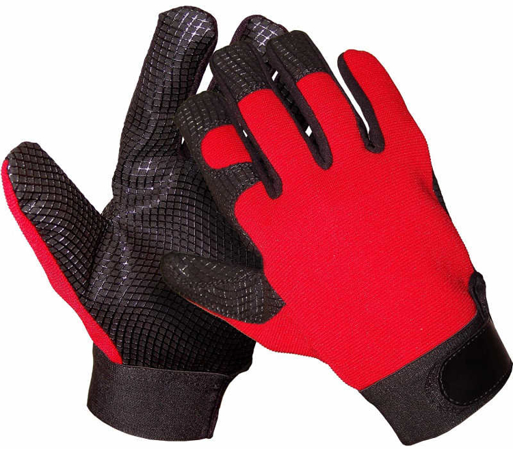 Obrázek z DYKENO Scrabus protiskluzné montážní rukavice na suchý zip 