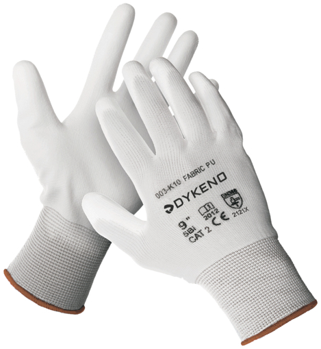 Obrázek z DYKENO Fabric PU textilní máčené montážní rukavice 