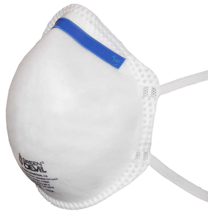 Obrázek z DYKENO Respirátor FFP2 NR D mušlový bez výdechového ventilku 