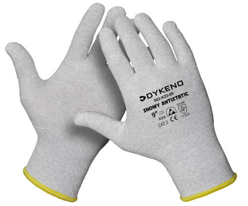 Obrázek z DYKENO Snowy textilní antistatické rukavice 