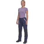 Obrázek z Cerva MAX NEO LADY Pracovní kalhoty do pasu navy / sv.fialová 