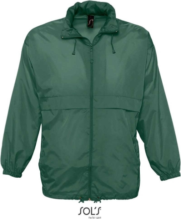 Obrázek SOL'S Surf Unisex větrovka forest green